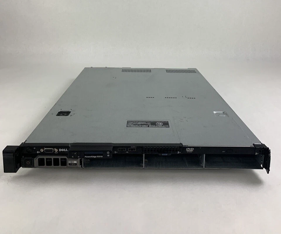 Dell PowerEdge R310 Intel Xeon X3470 2.93 GHz 24 GB RAM No HDD No OS - Image 2 of 4