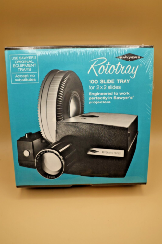 Sawyers Rototray 100 Slide Tray New Unopened Factory Sealed Vintage Photography - Picture 1 of 7