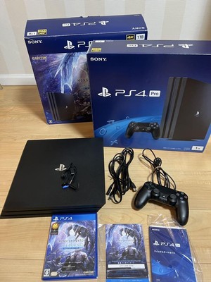 Ps4Pro Main Unit Monster Hunter World Iceborne Master Edition HDD 