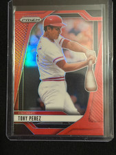 Tony Perez 2025 Prizm - Red Prizm #234/299 - Cincinnati Reds