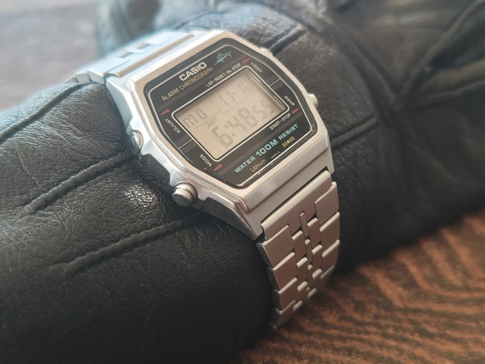 Envío Gratis Súper Raro CASIO Marlin W-750 248 Banda Original De Colección JAPÓN Foto 4 de 4