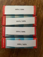 Telefunken NIB E88CC (NOS) Getter Gold Pin Germany Diamond 