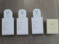 Netgear Network 3x HDX111  1x HDX101 Ethernet Over Powerline Adapter Outlet El