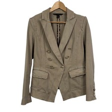 White House Black Market Beige Scone Casual T...