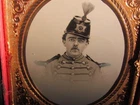 47th Militia soldier tintype photograph in case