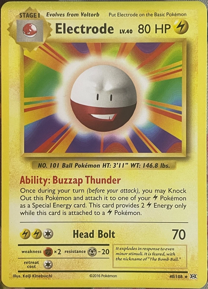 Electrode Pokemon Card for sale | eBay