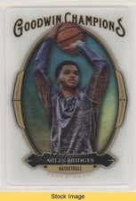 2020 Upper Deck Goodwin Champions 3D Lenticular Tier 2 Miles Bridges READ 1tr