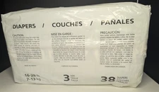 38 Size 3 Diapers