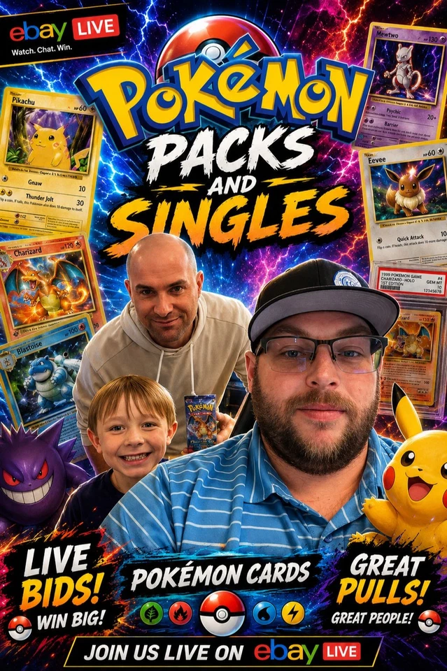 POKEMON PACKS AND SINGLES