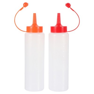 2 Pcs Squeeze Flaschen Icing Würze Flasche Squirt Würze Flasche