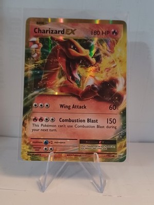 Pokémon TCG Charizard-EX Evolutions Holo Card 12/108