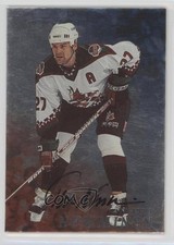 1998-99 ITG Be A Player Silver Auto Teppo Numminen #106 Auto 2d8