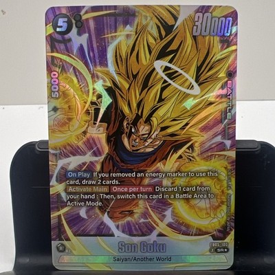 Bandai Dragon Ball Super Son Goku SR Foil FB05-100 30000 Power