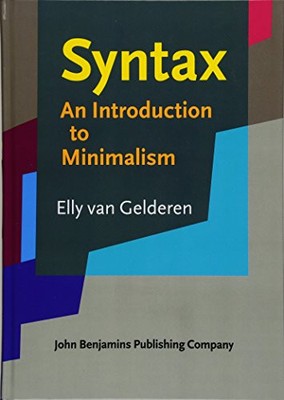 SYNTAX: AN INTRODUCTION TO MINIMALISM By Elly Van Gelderen - Hardcover EXCELLENT