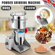 2400W Electric Grain Grinder Cereal Mill Flour Powder High Speed Machine 800g GL