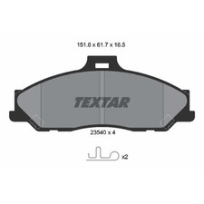 Plaquette de frein Mazda BT50