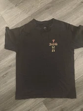  Dogtown Skateboards Cross Logo Black T-Shirt Small Made in USA Vintage Style 