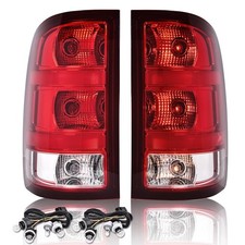 Rear Tail Lights for GMC Sierra 1500 2500 3500HD Bulbs Wiring Harness 2007 2014
