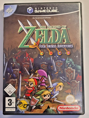Zelda Four Swords Adventures (Nintendo Gamecube, PAL)