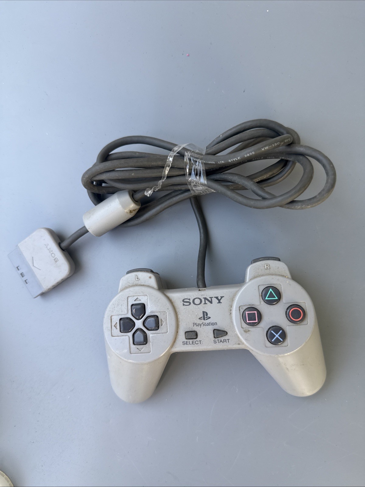 Sony Playstation PS1 - Manette officiel grise - SCPH-1080