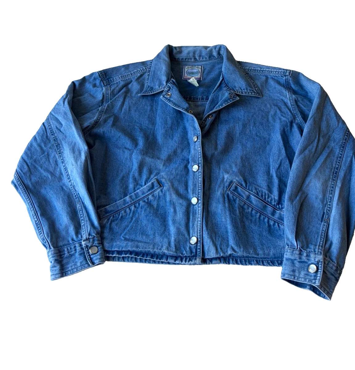St. John's Bay Solid Denim Coats, Jackets & Vests for Women for