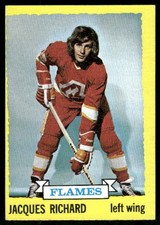 1973 Topps Jacques Richard #169 Atlanta Flames
