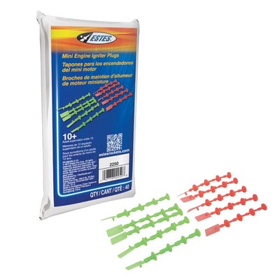 EST2250 Estes Model Rocket Mini Engine Ignitor Plugs - NEW!