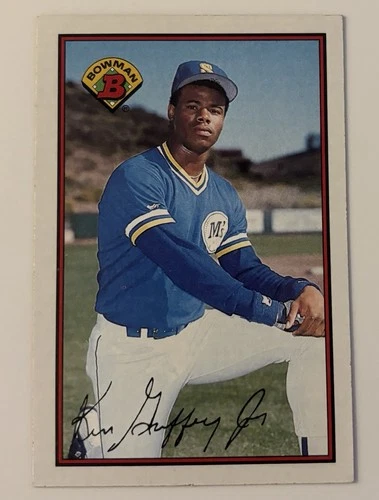 1989 Bowman Ken Griffey Jr #220 Seattle Mariners Base Set Baseball Card