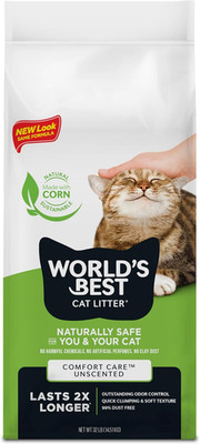 WORLDS BEST CAT LITTER Original Unscented, 32-Pounds
