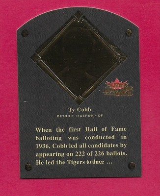 Ty Cobb Diamond Kings/Stadium Club Inserts/Parallels - YOU PICK - NRMT