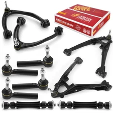 Control Arm & Sway Bar & Tie Rod Set for 2007-13 Chevy Silverado GMC Sierra 1500