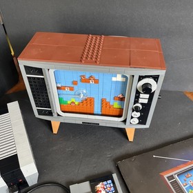 LEGO Nintendo Entertainment System 71374 NES Console Retro TV Missing Just Mario