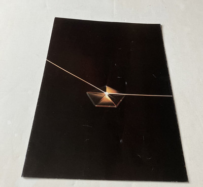 Chrysler 1980s car models dealers brochure fold out pictures