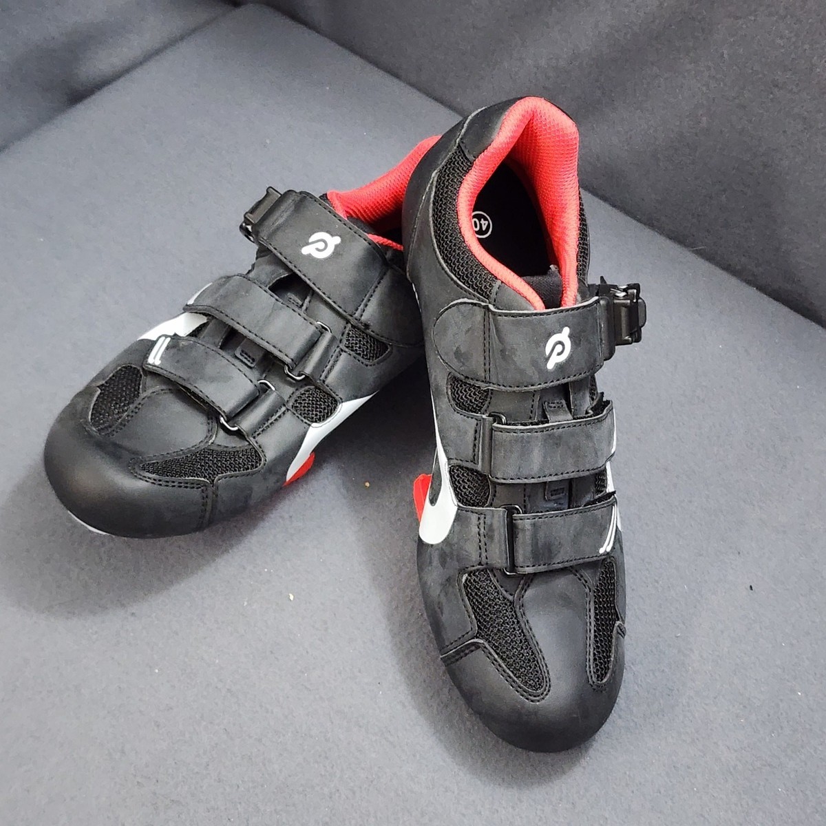 Peloton Cycling Shoes Size 40 Mens US 7 Womens US 9 Black  display picture 3
