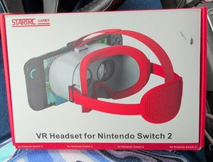STARTRC GAMES Téléphone intelligent VR Casque pour commutateur Nintendo 2 - Rouge Bleu Blanc