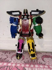Power Rangers Super Megaforce Legendary Megazord w/ key & Helmet Bandai 2014