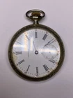 Antique Waltham 17 Jewels Nikel Silver Pocket Watch Pre-Owned Runs (29-54)