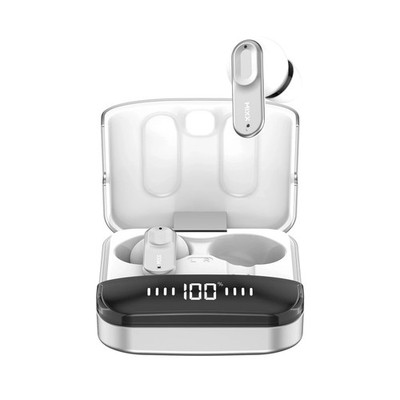 Mixx Audio Streambuds Ultra Mini Wireless Bluetooth Kopfhörer - Silber/Weiß NEU