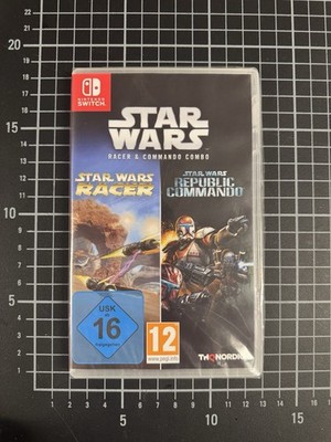 Nintendo Game Star Wars Racer & Republic Commando Combo OVP Sealed in Folie