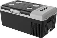 12V Car Refrigerator Portable Freezer -4℉~68℉, Compressor Cooler Fridge for Camp