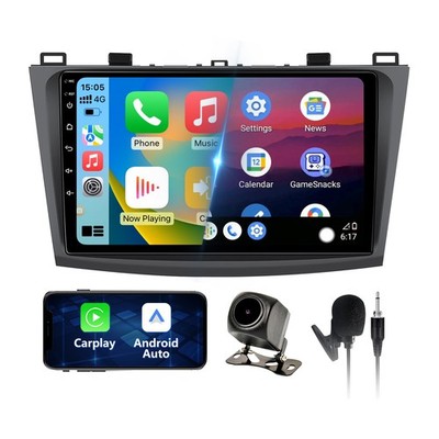 Mazda 3 (2009-2013): Android 13 & CarPlay Infotainment w/ GPS Nav System