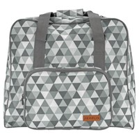 Semplix Overlocktasche Diamond Design (Stein/Grau) Transport Overlockmaschinen