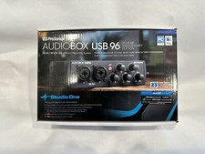 USED ONCE PreSonus AudioBox 96 25th Anniversary USB Audio Interface Original Box