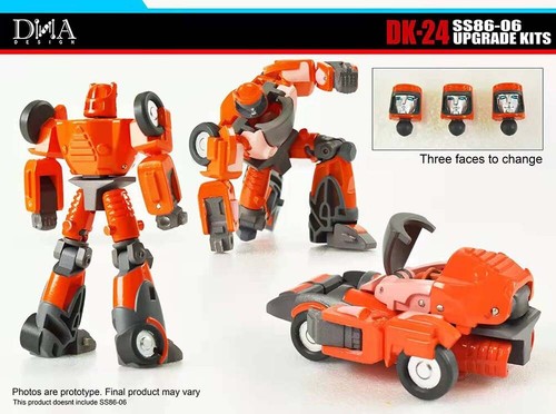 DNA Design Dk-24 Upgrade Kit for SS 86-06 Grimlock Autobot Wheeli DK24 in stock - Picture 11 of 12