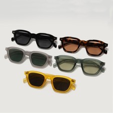 Vintage Sunglasses Men Women Polarized UV 400 Trendy Stylish Square Sunglasses