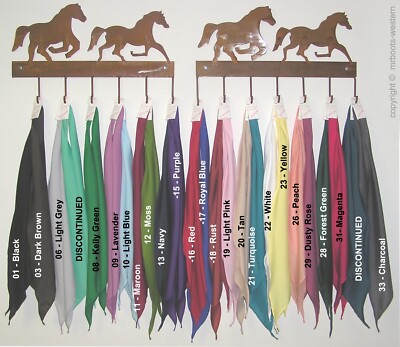 FA-1516 Western Scarf Tie - 43'' - Available in 27 Color Options
