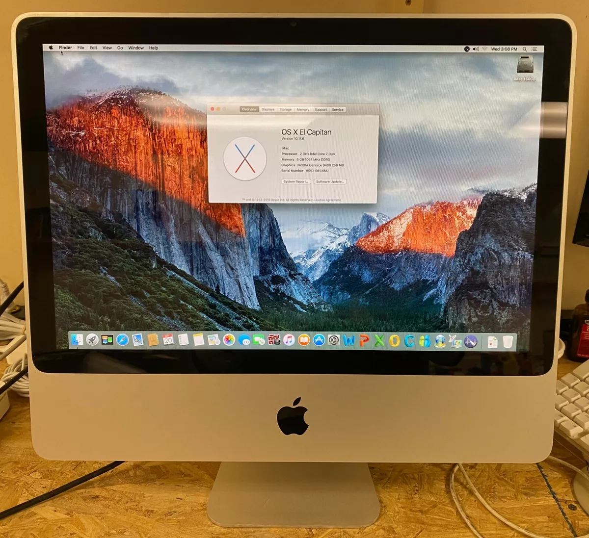 Apple iMac 20-inch Educational July 2009 2GHz Intel Core 2