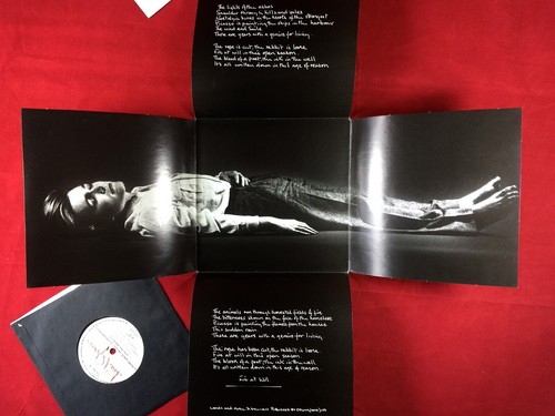 JAPAN’S DAVID SYLVIAN: The Ink In The Well /Weathered Wall 45 UK Fold-Out Sleeve - Picture 5 of 9
