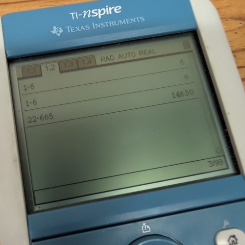 Texas Instruments TI NSPIRE Graphing Calculator W Cover. Tested & Works - Picture 5 of 19
