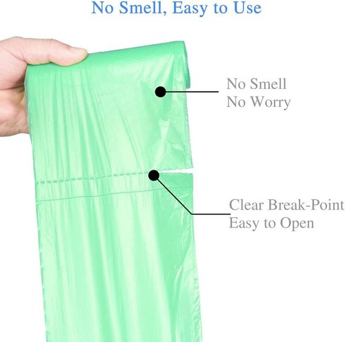 Small Trash Bags Biodegradable Compost Trash Bags Recycling Eco-Friendly Garbage - Picture 6 of 11